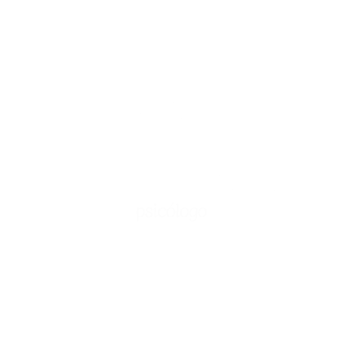 Logotipo Psicóloga Ilustrado Minimalista Verde e Branco
